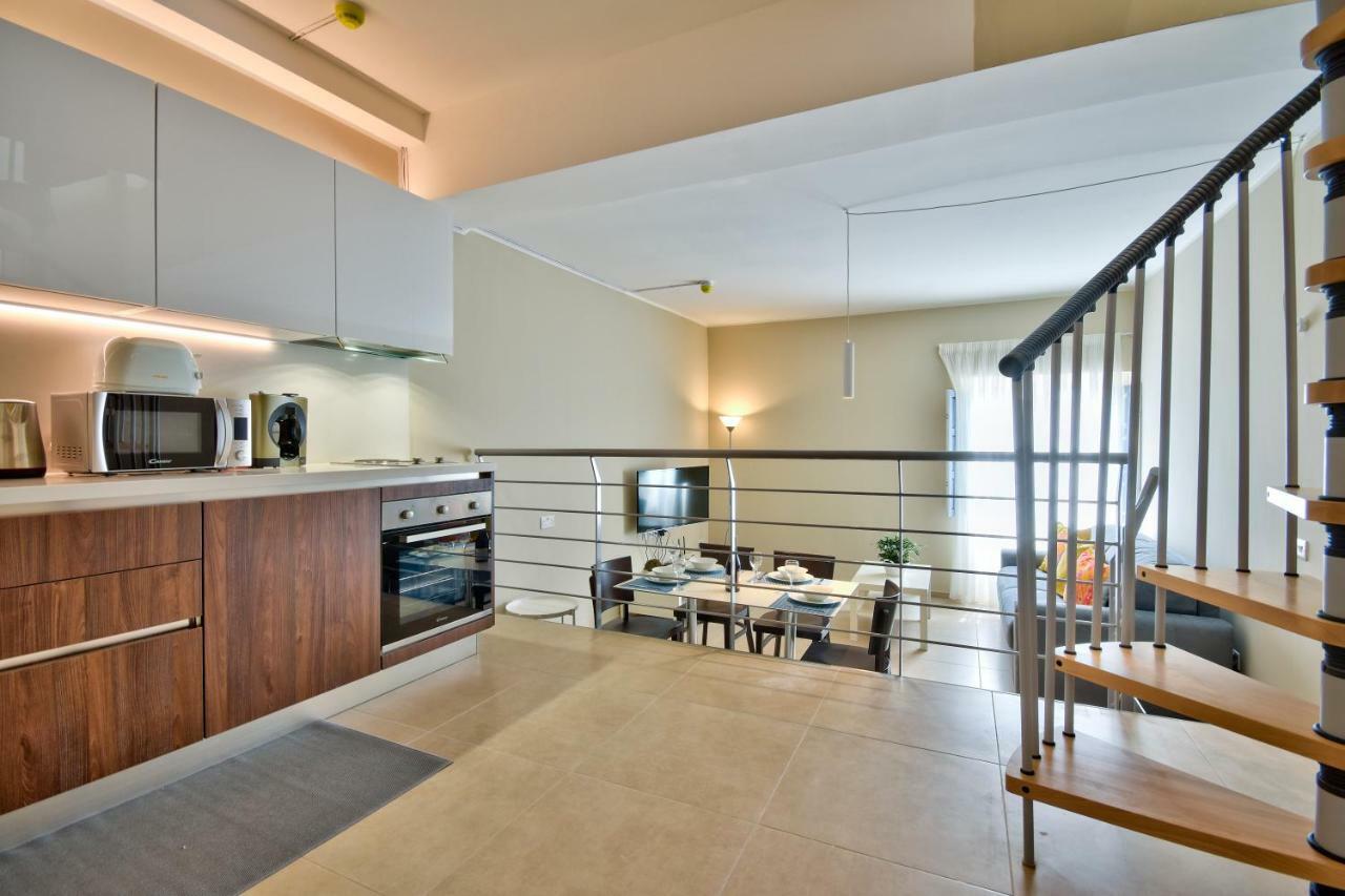 Spinola Park - Loft Penthouse Appartement San Ġiljan Buitenkant foto